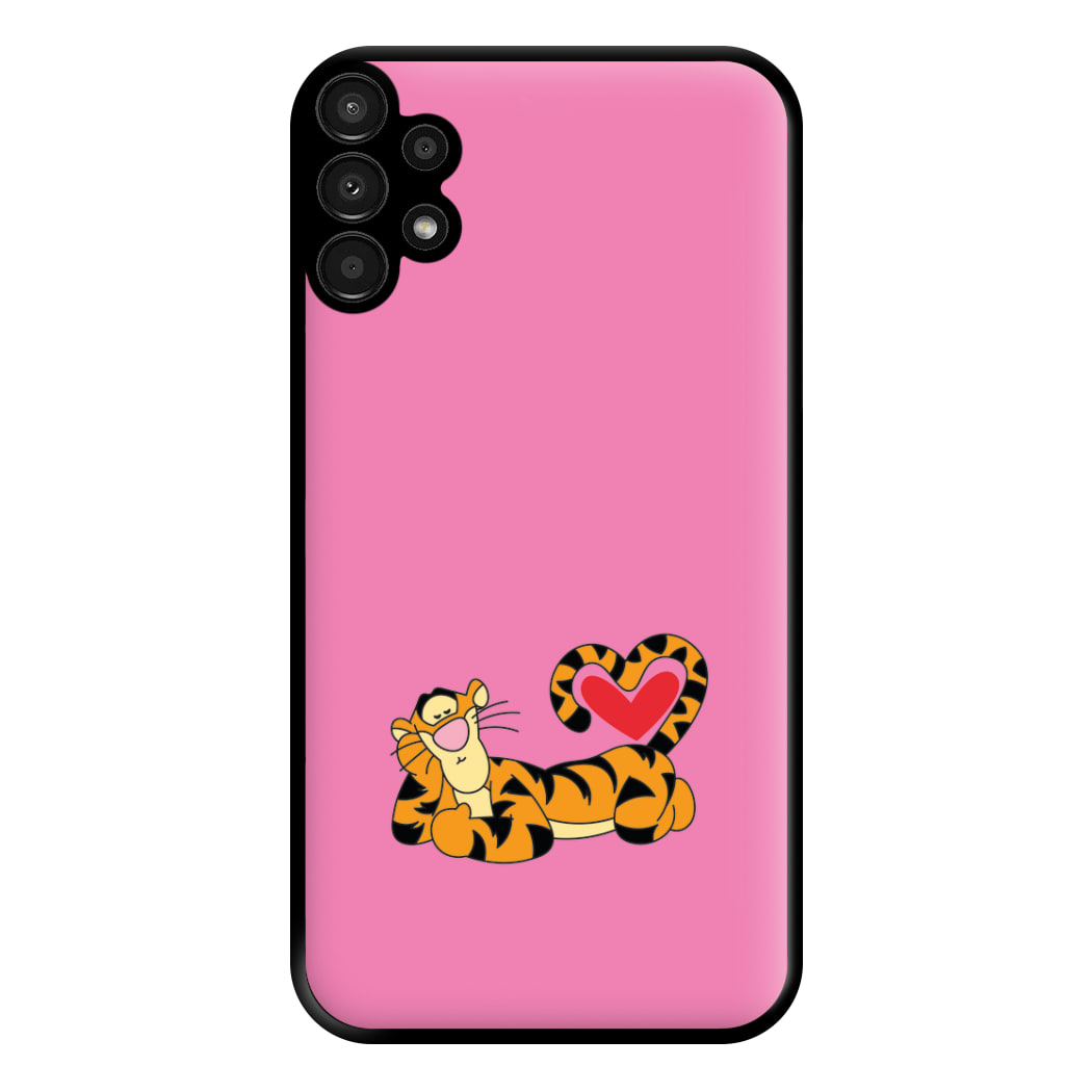 Tiger Valentine's Phone Case for Galaxy A13