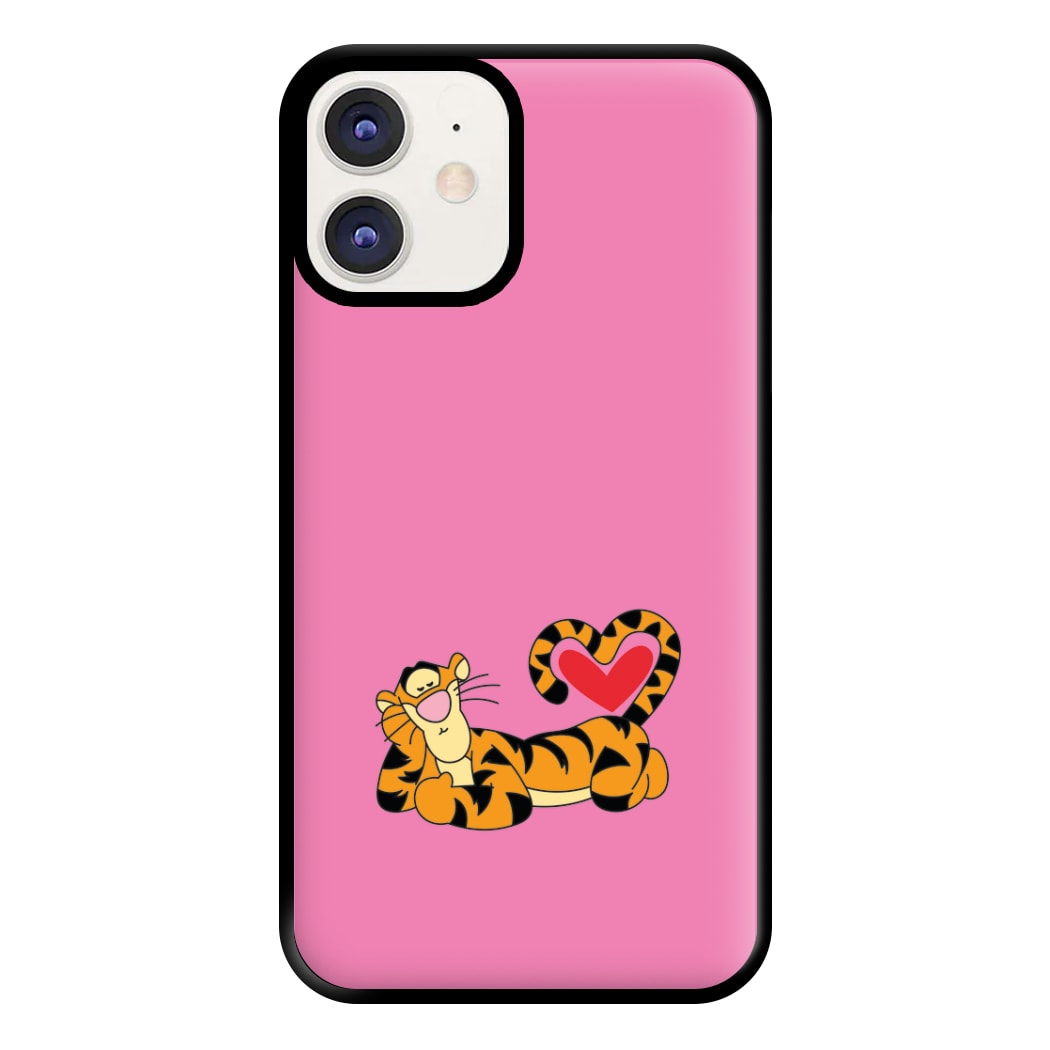 Tiger Valentine's Phone Case for iPhone 12 / 12 Pro