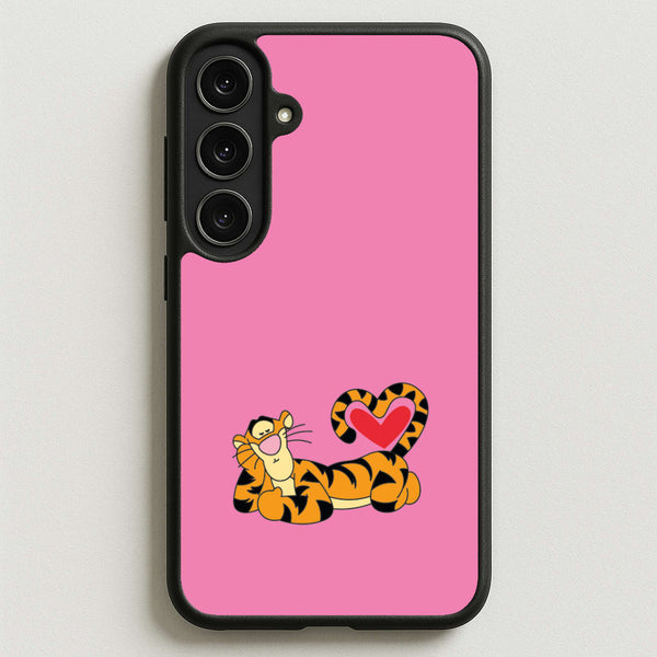 Tiger Valentine's Phone Case for Galaxy S25FE