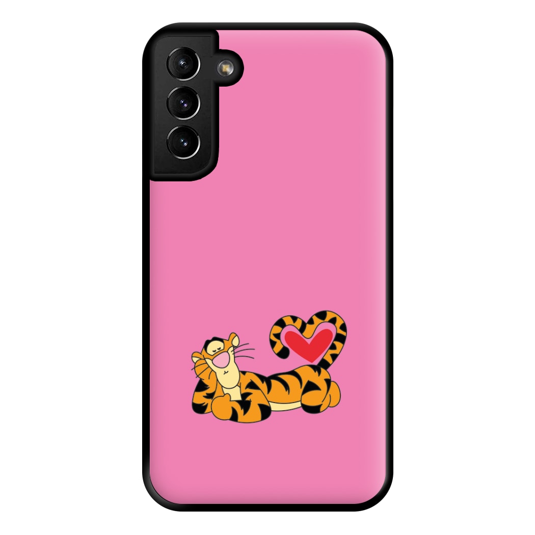 Tiger Valentine's Phone Case for Galaxy S21 Plus