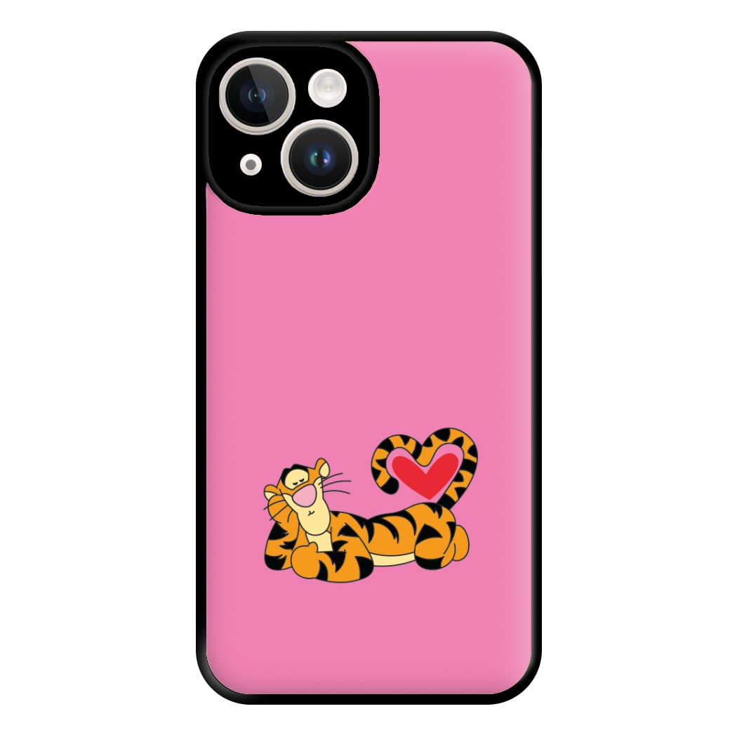 Tiger Valentine's Phone Case for iPhone 14