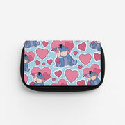 Donkey and Pig Pattern Valentine's Pencil Case 1
