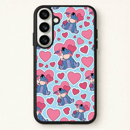 Donkey and Pig Pattern Valentine's Phone Case for Galaxy S26