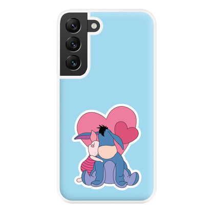 Donkey and Pig Valentine's Phone Case for Galaxy S22 Plus