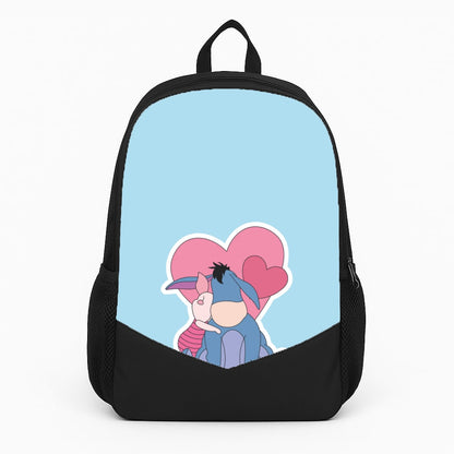 Donkey and Pig Valentine's Backpack