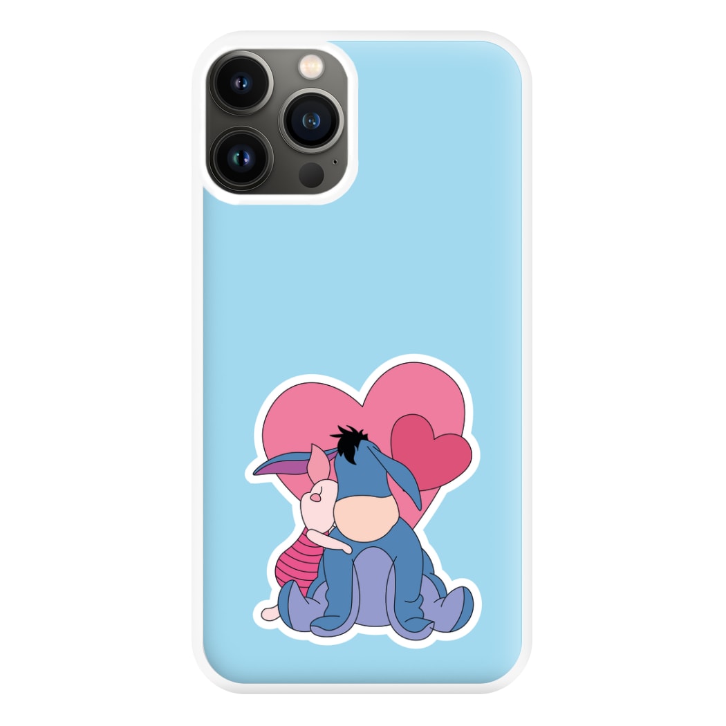 Donkey and Pig Valentine's Phone Case for iPhone 11 Pro Max