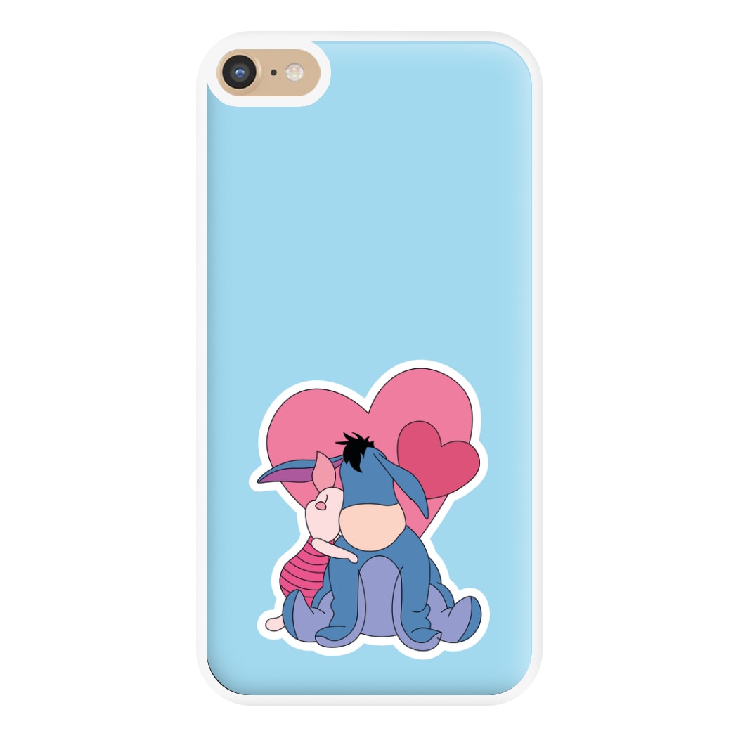 Donkey and Pig Valentine's Phone Case for iPhone 6 Plus / 7 Plus / 8 Plus