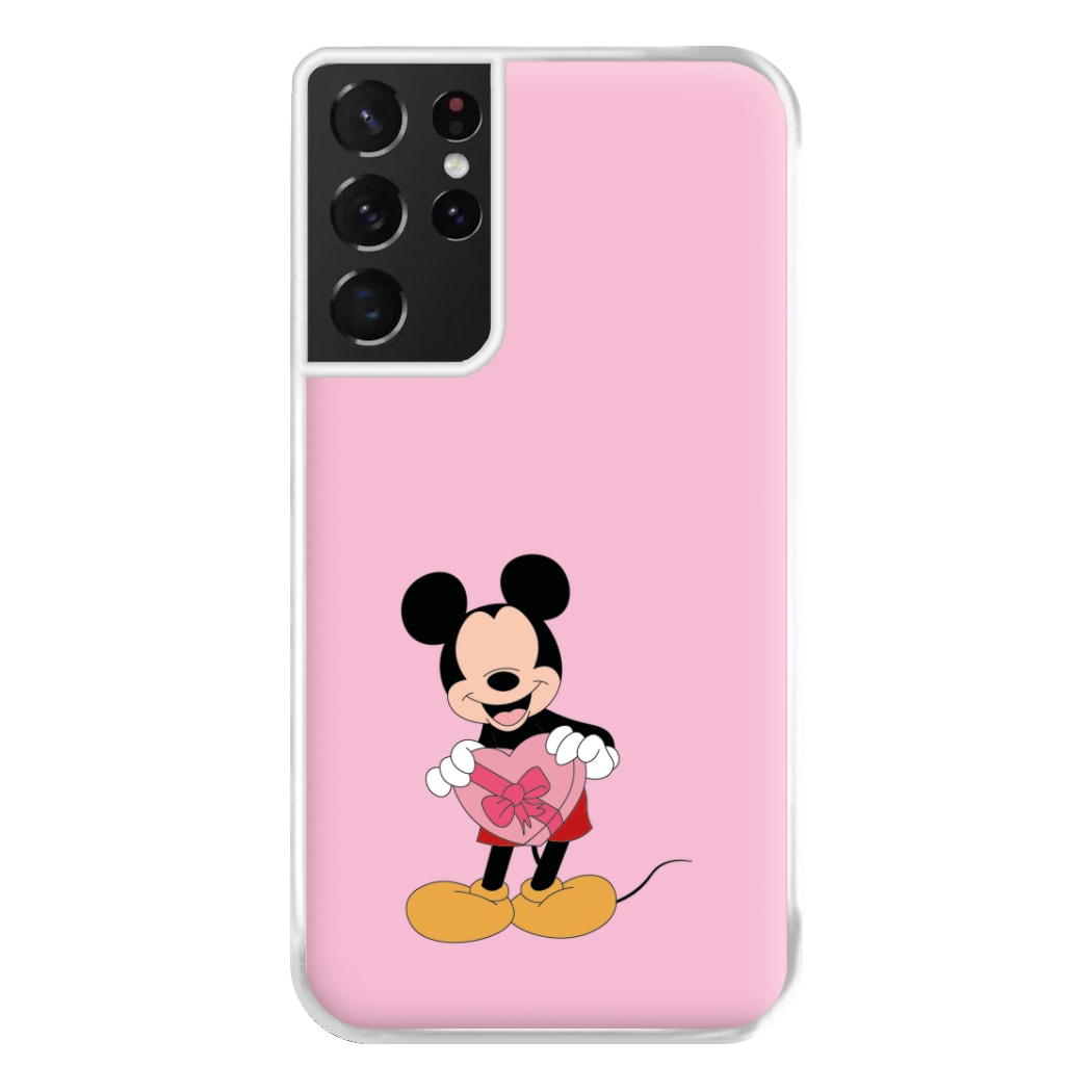 Mickey's Gift Valentine's Phone Case for Galaxy S21 Ultra