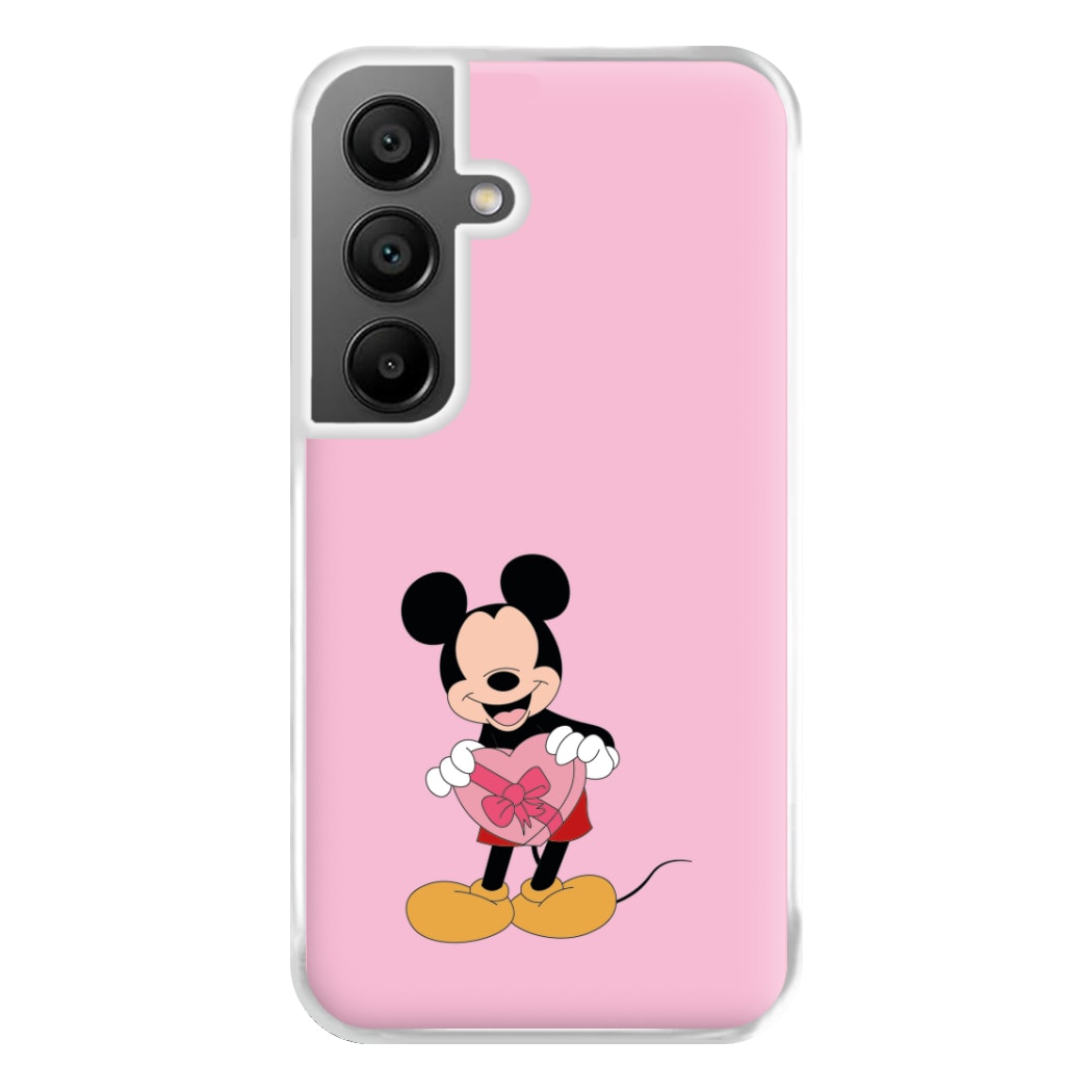 Mickey's Gift Valentine's Phone Case for Galaxy A55