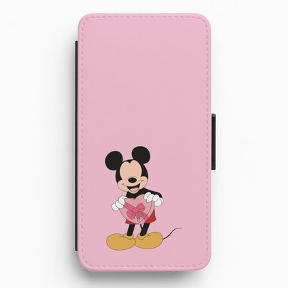 Mickey's Gift Valentine's Flip / Wallet Phone Case