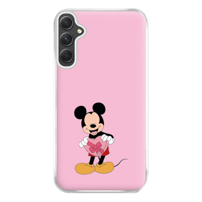 Mickey's Gift Valentine's Phone Case for Galaxy A34