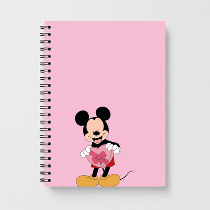 Mickey's Gift Valentine's Notebook