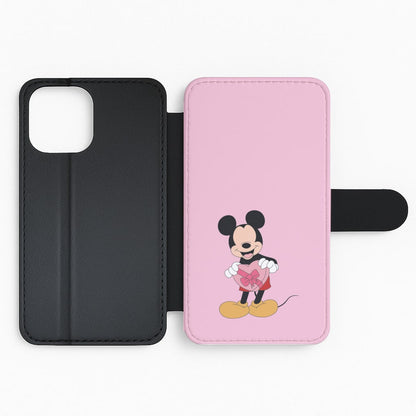 Mickey's Gift Valentine's Flip Phone Case