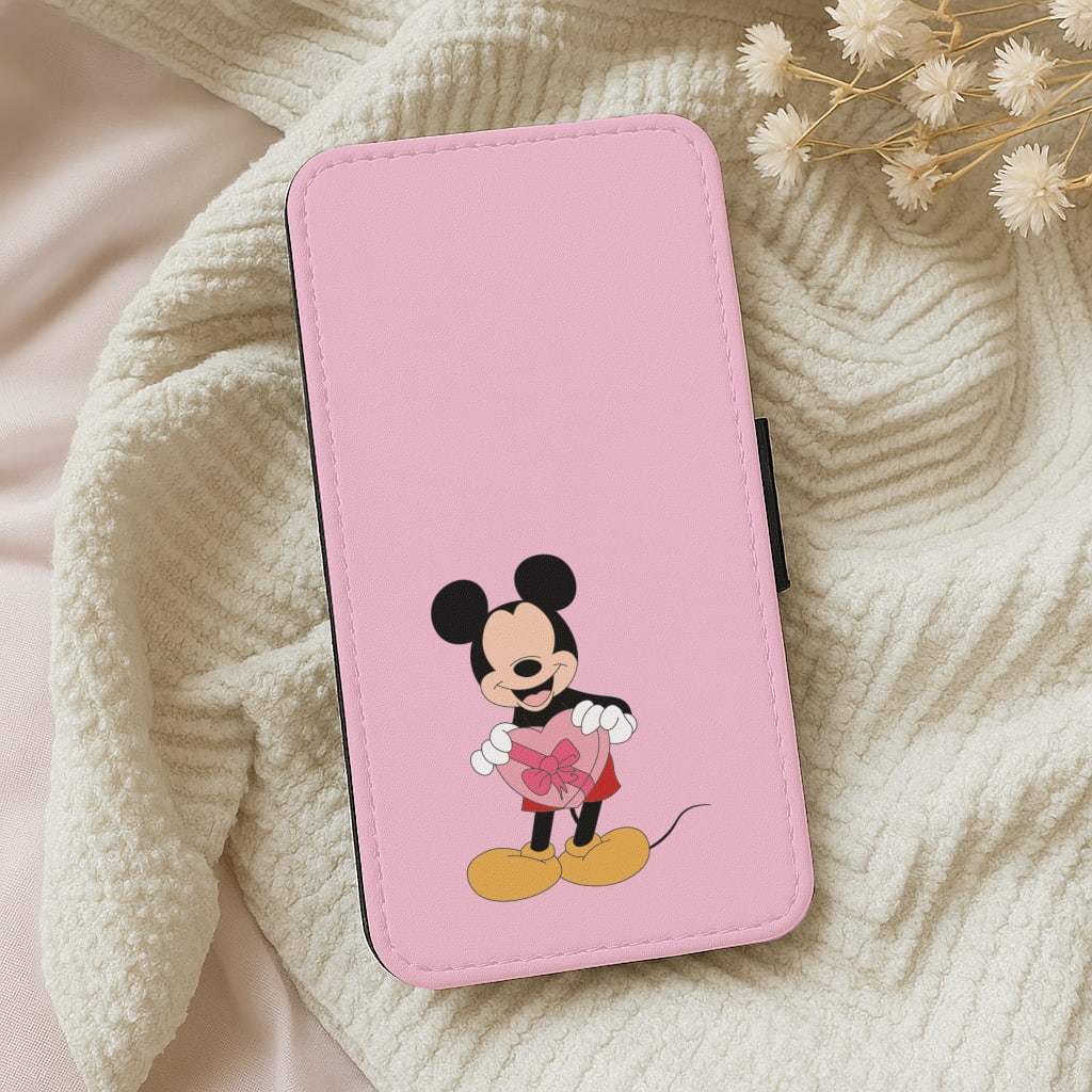 Mickey's Gift Valentine's Wallet Phone Case