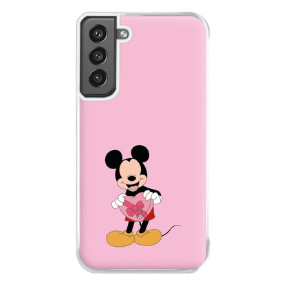 Mickey's Gift Valentine's Phone Case for Galaxy S21FE