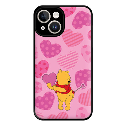 Cupid Pooh Valentine's Phone Case for iPhone 14