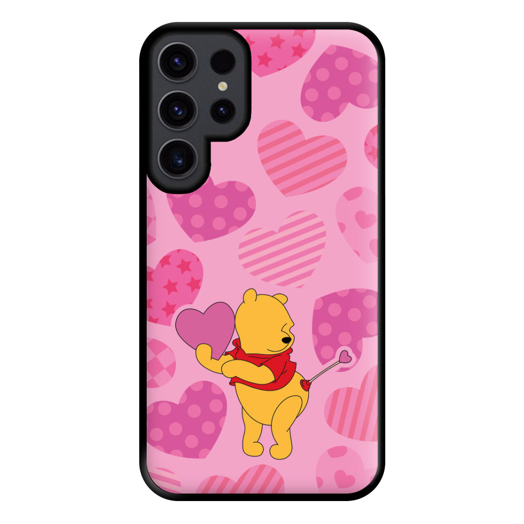 Cupid Pooh Valentine's Phone Case for Galaxy S23 Ultra