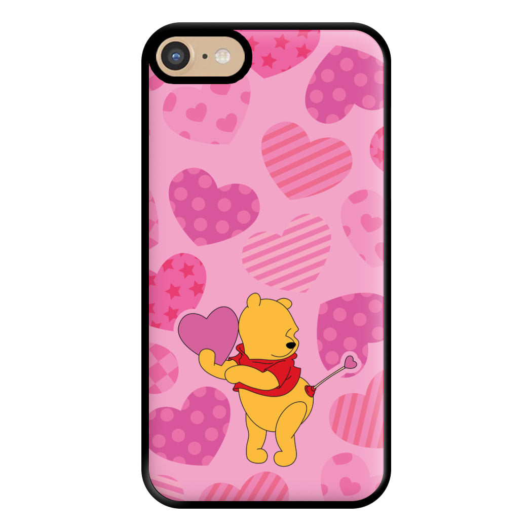 Cupid Pooh Valentine's Phone Case for iPhone 6 / 7 / 8 / SE