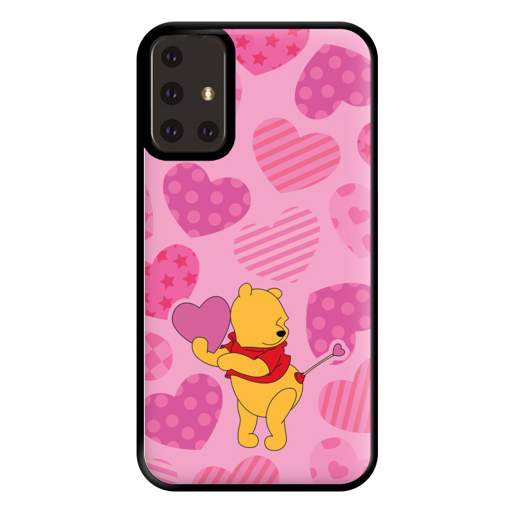 Cupid Pooh Valentine's Phone Case for Galaxy A71