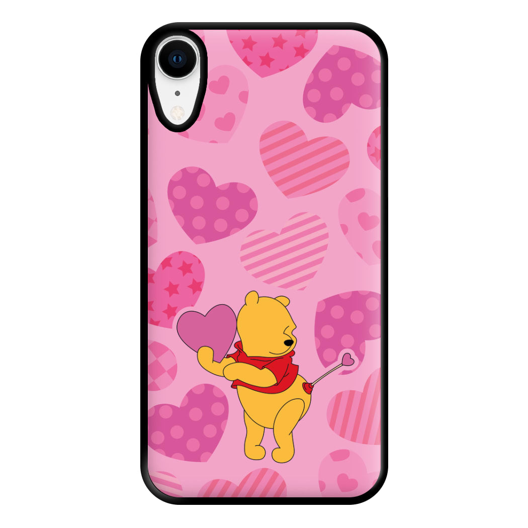 Cupid Pooh Valentine's Phone Case for iPhone XR