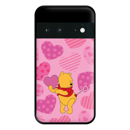 Cupid Pooh Valentine's Phone Case for Google Pixel 6a