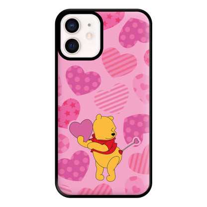 Cupid Pooh Valentine's Phone Case for iPhone 13 Mini