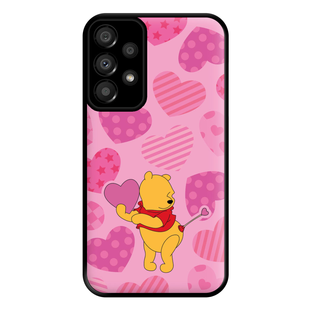 Cupid Pooh Valentine's Phone Case for Galaxy A33