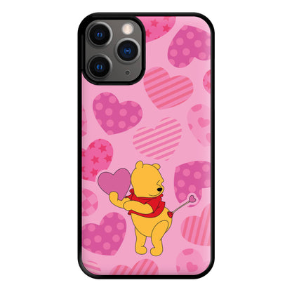 Cupid Pooh Valentine's Phone Case for iPhone 12 Pro Max