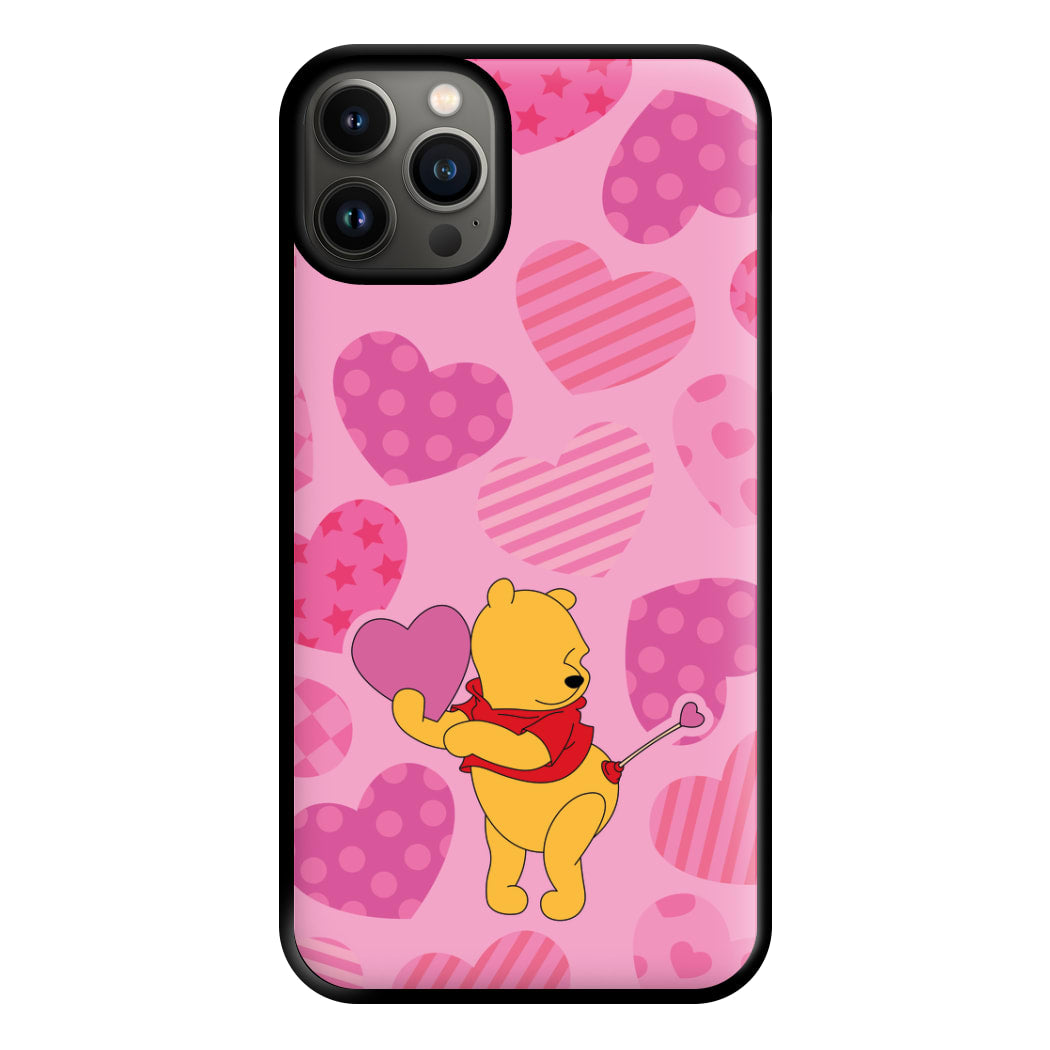 Cupid Pooh Valentine's Phone Case for iPhone 13