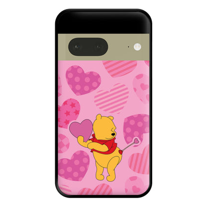 Cupid Pooh Valentine's Phone Case for Google Pixel 7a