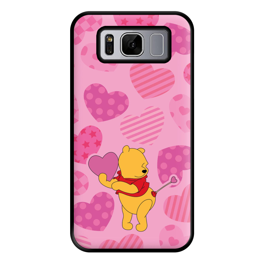 Cupid Pooh Valentine's Phone Case for Galaxy S8 Plus