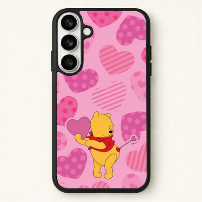 Cupid Pooh Valentine's Phone Case for Galaxy S26