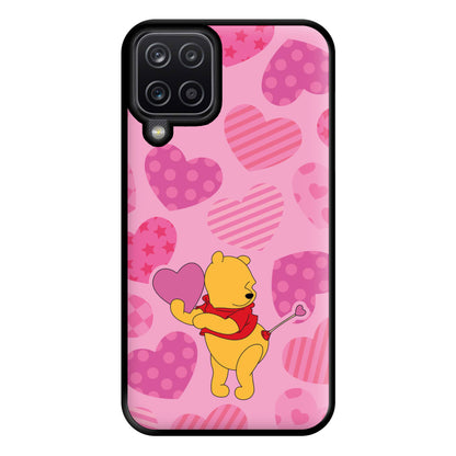 Cupid Pooh Valentine's Phone Case for Galaxy A12