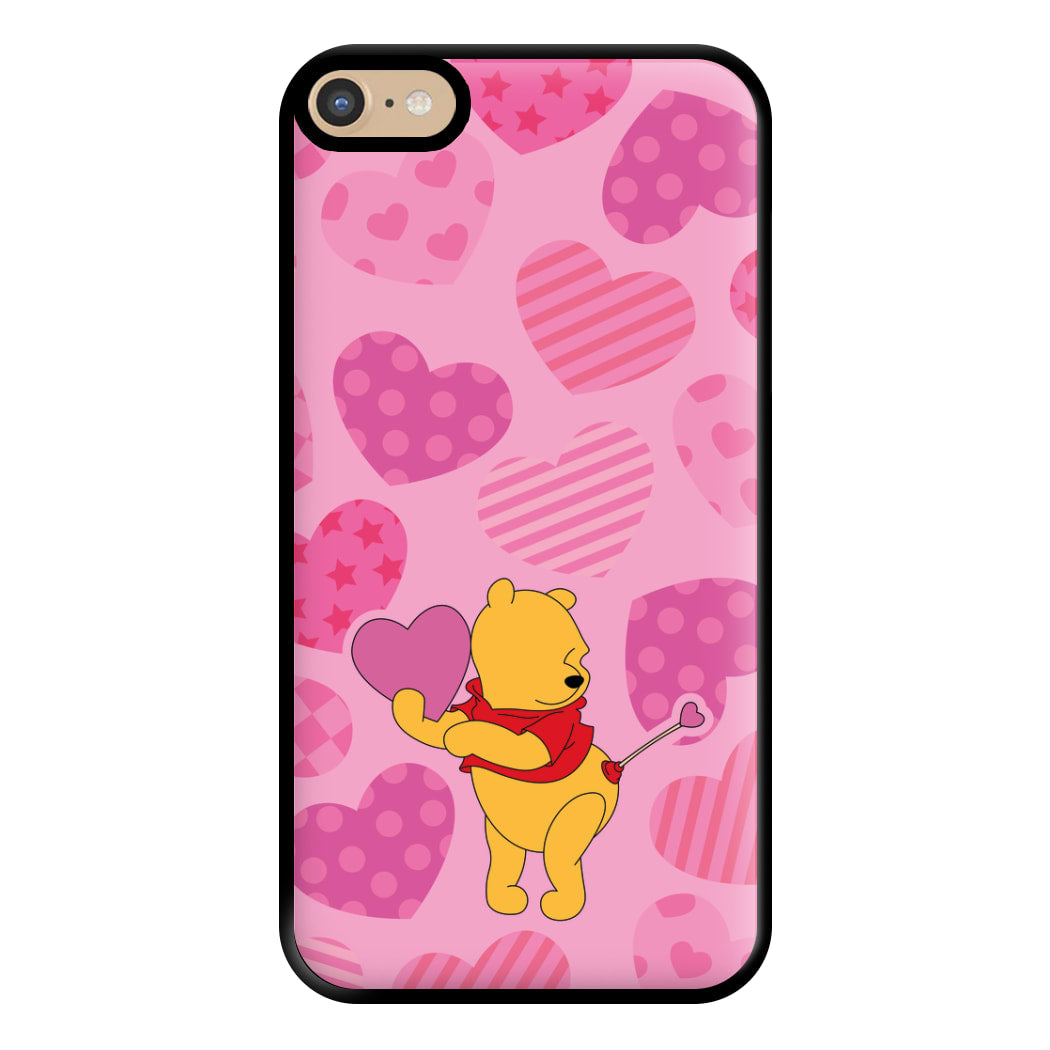 Cupid Pooh Valentine's Phone Case for iPhone 6 Plus / 7 Plus / 8 Plus