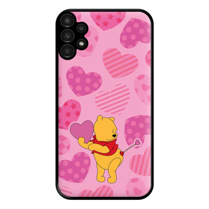 Cupid Pooh Valentine's Phone Case for Galaxy A13