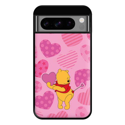 Cupid Pooh Valentine's Phone Case for Google Pixel 8 Pro