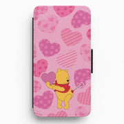 Cupid Pooh Valentine's Flip / Wallet Phone Case 1