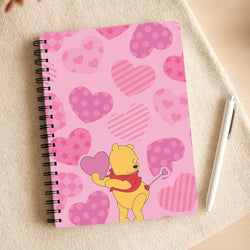 Cupid Pooh Valentine's Notepad