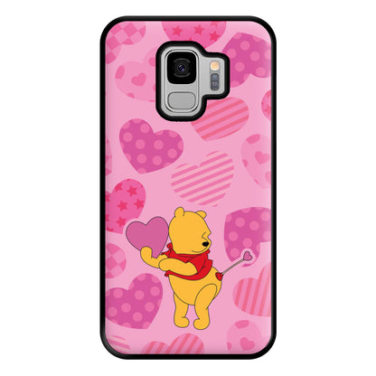 Cupid Pooh Valentine's Phone Case for Galaxy S9 Plus