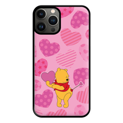 Cupid Pooh Valentine's Phone Case for iPhone 13 Pro Max