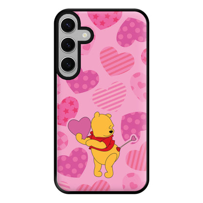 Cupid Pooh Valentine's Phone Case for Galaxy S24FE