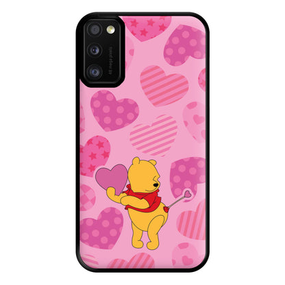 Cupid Pooh Valentine's Phone Case for Galaxy A41