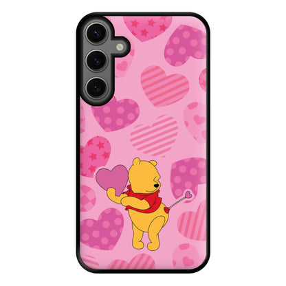 Cupid Pooh Valentine's Phone Case for Galaxy S23FE