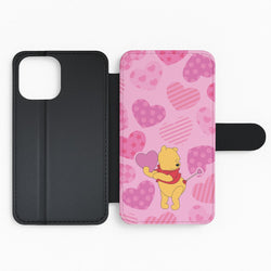 Cupid Pooh Valentine's Flip Phone Case