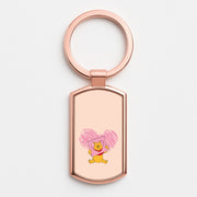 Pooh Heart Drawing Valentine's Luxury Keyring 4