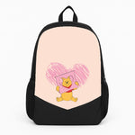Pooh Heart Drawing Valentine's Backpack