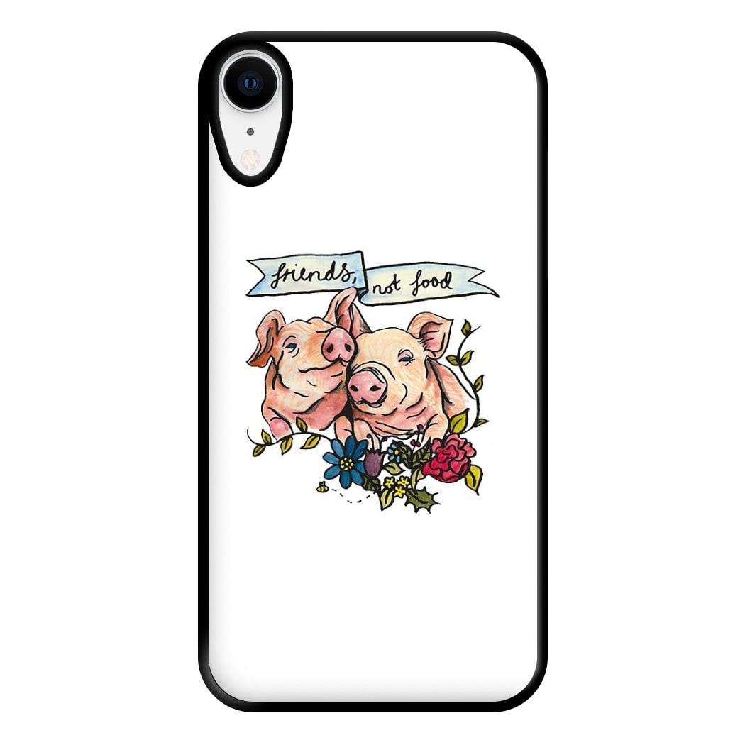 Friends Not Food - Vegan Phone Case for iPhone XR