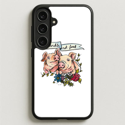 Friends Not Food - Vegan Phone Case for Galaxy S25FE