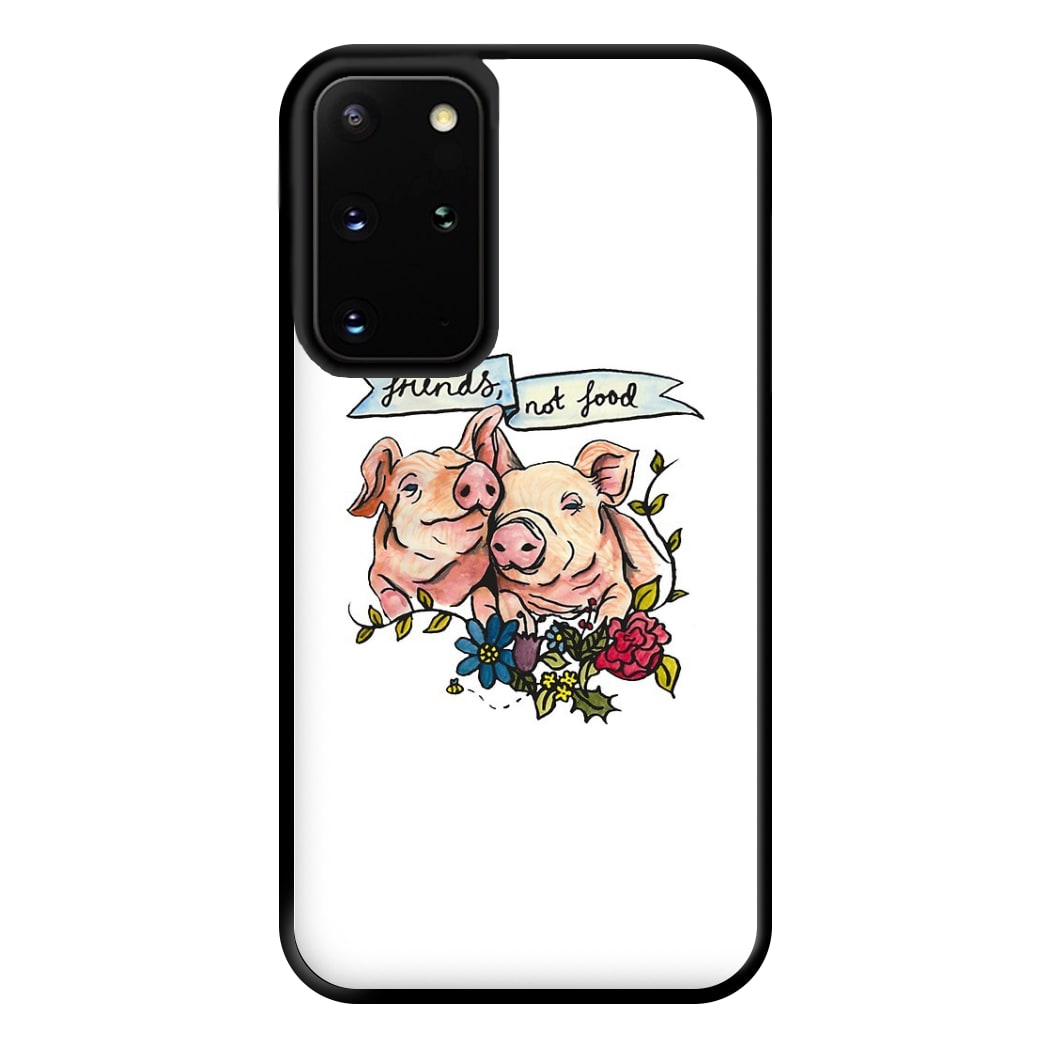 Friends Not Food - Vegan Phone Case for Galaxy S20 Plus