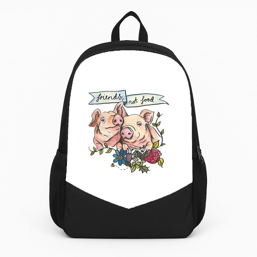 Friends Not Food - Vegan Backpack